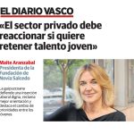 Entrevista a Maite Aranzabal en El Diario Vasco